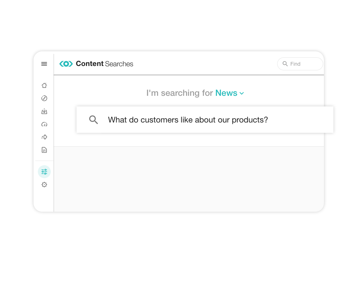 Image showing the Meltwater search tool. 