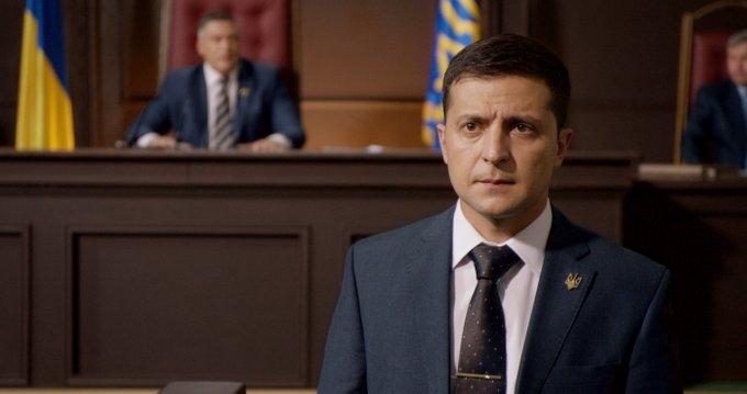 Ukrainian President Volodymyr Zelenskyy's comedy series