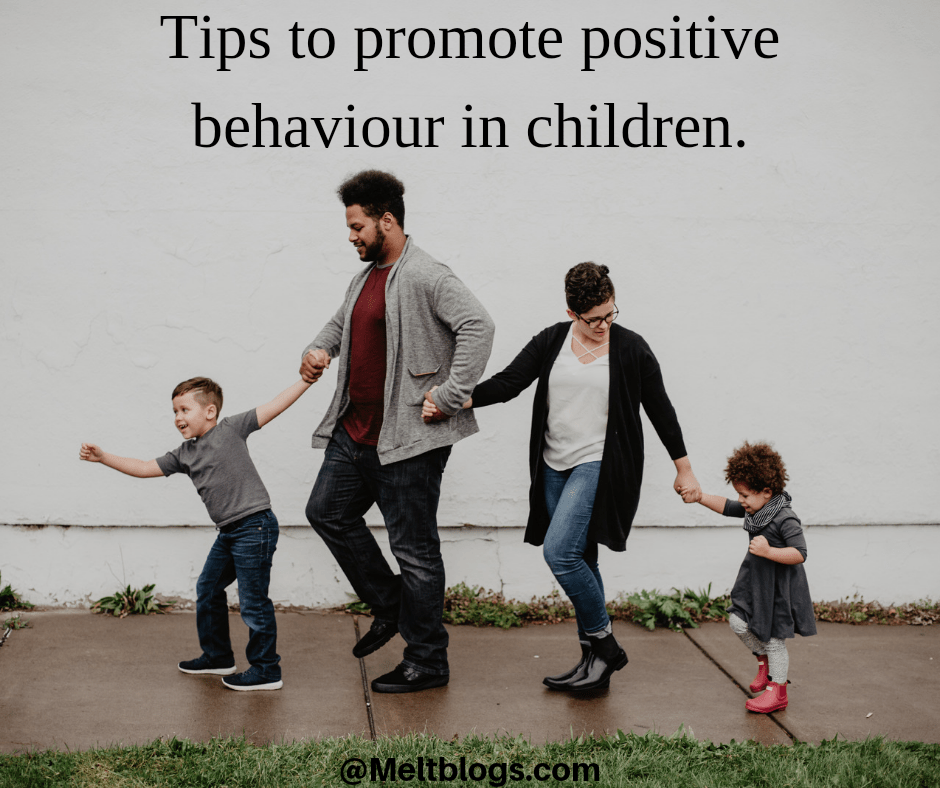 Tips to promote positive behavior in children.