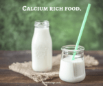 Calcium rich food.