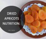 Dried Apricots nutrition