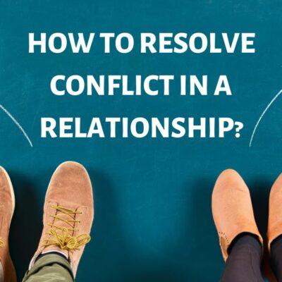 How to resolve conflict in a relationship