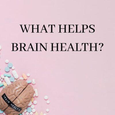 What helps brain health
