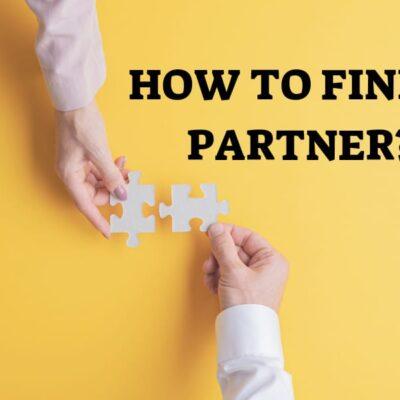 How to find a partner