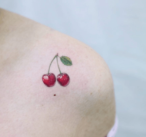 30+ Beautiful Cherry Tattoos Designs - MELTBLOGS