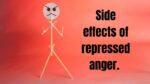 Side effects of repressed anger.