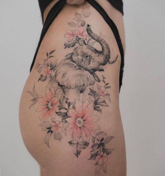 15+ Best Elephant tattoo ideas for Women.