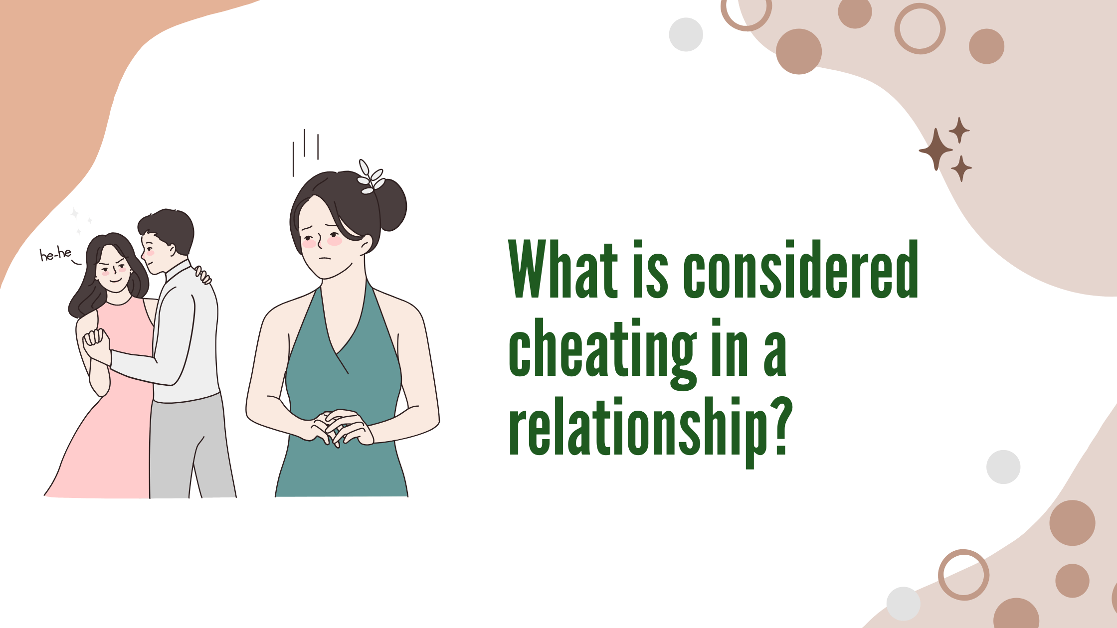 What is considered cheating in a relationship? - MELTBLOGS