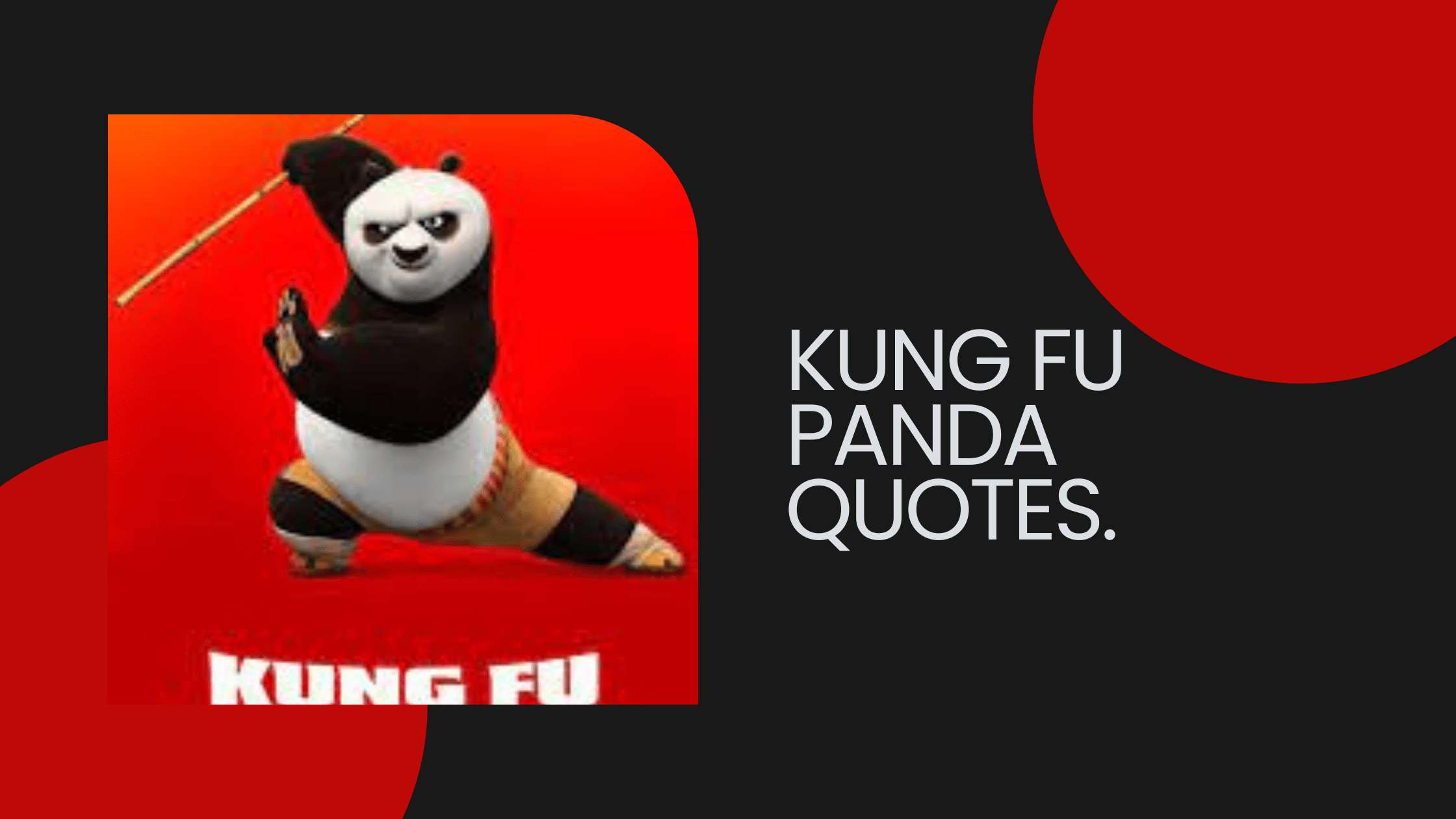 Kung Fu Panda Quotes. - MELTBLOGS