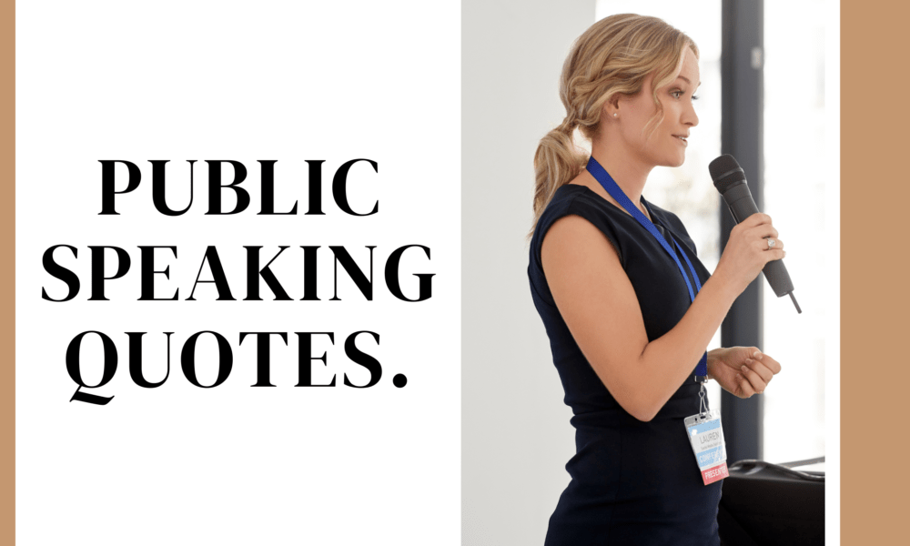 public speaking Quotes.