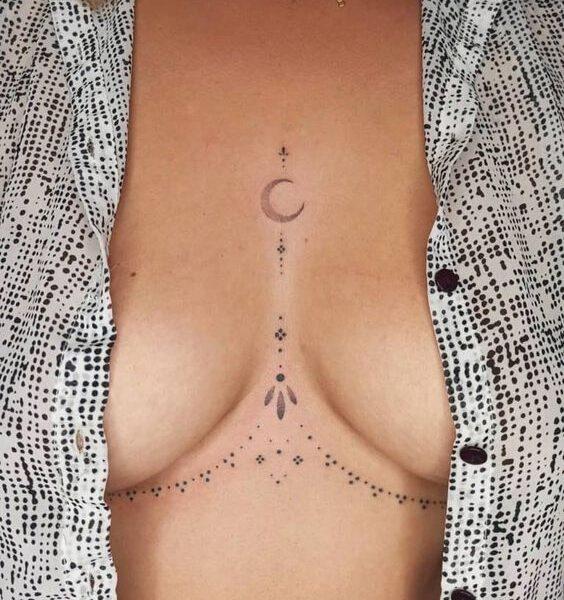 sternum tattoo