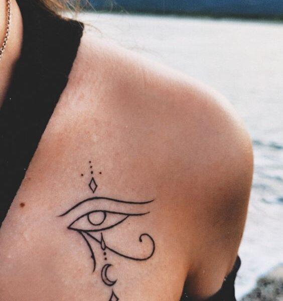 Eye of Horus Tattoo.