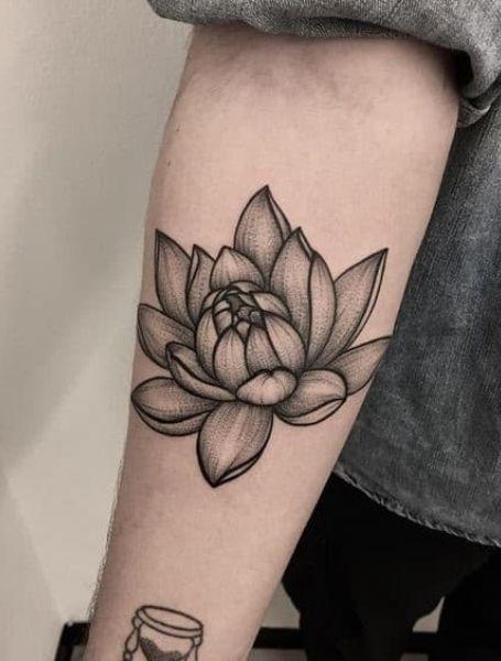Lotus Tattoo Man.