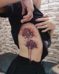 Spider lily tattoo.