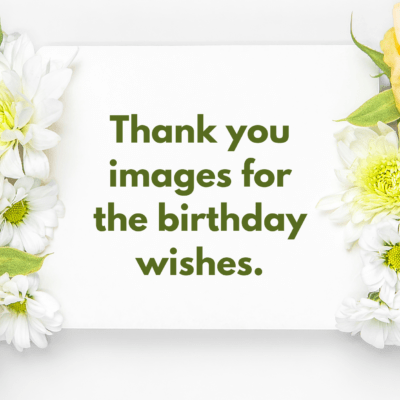 Thank you images for birthday wishes.