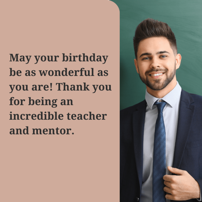 Birthday Wishes For Teacher. - Meltblogs