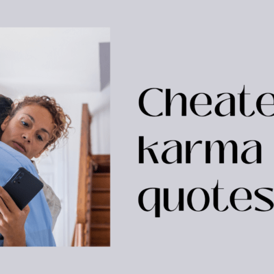 cheaters karma quotes