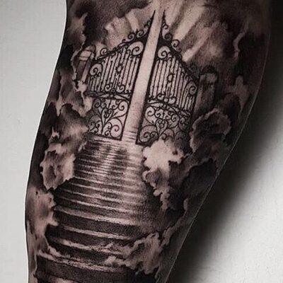 Gates of heaven tattoo