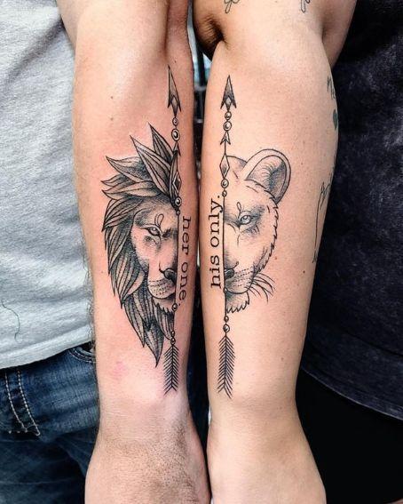 His and Hers Tattoos.