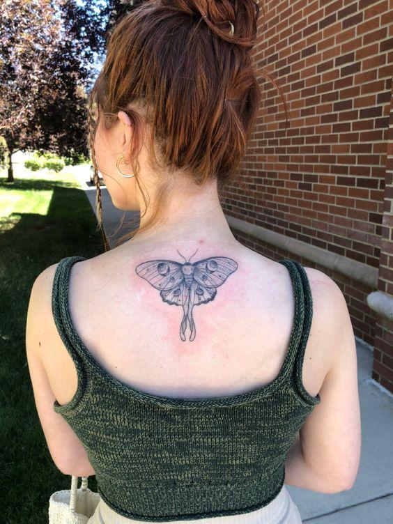 Luna Moth Tattoo. - MELTBLOGS