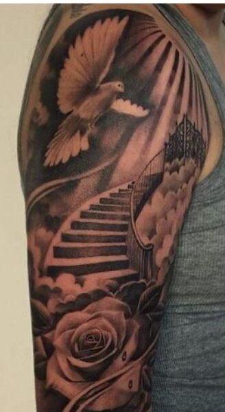 Stairway to Heaven Tattoo.
