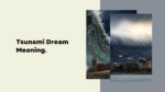 Tsunami Dream Meaning