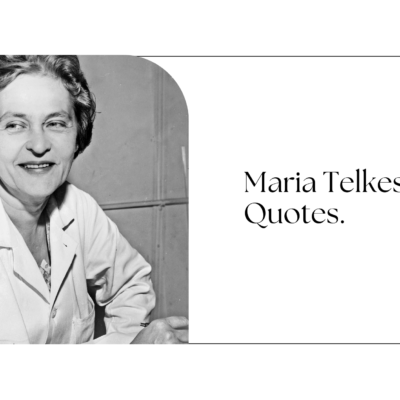 Maria Telkes Quotes