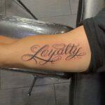 Loyalty out values everything tattoo