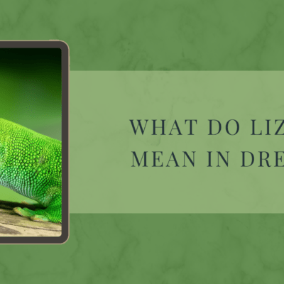 What do lizards mean in dreams