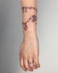 Chain Tattoos on Arm