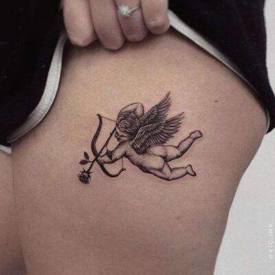 Cupid Tattoo Ideas