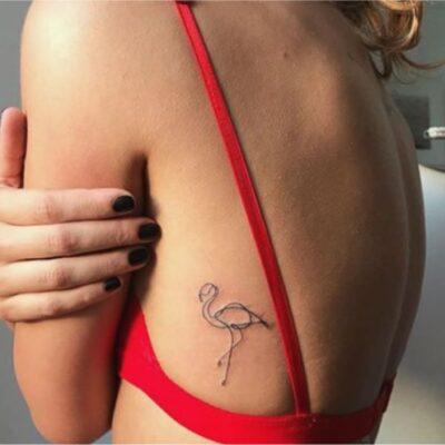 Flamingo Tattoos Small