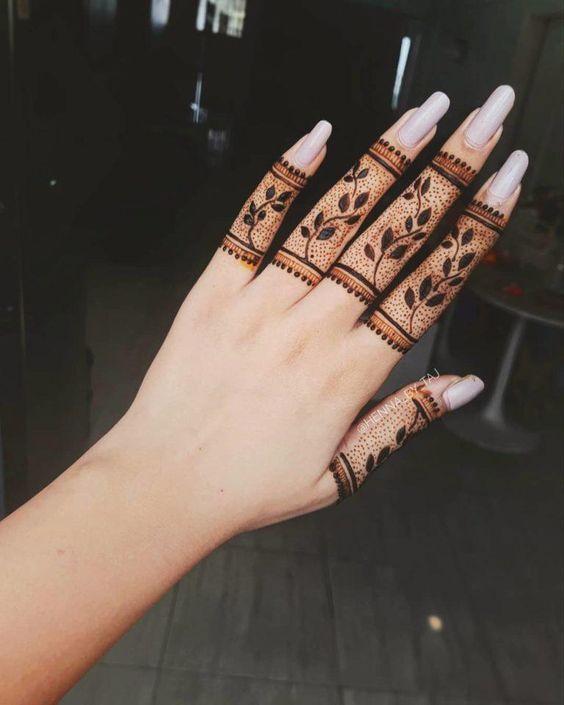 Royal Finger Mehndi Design. MELTBLOGS