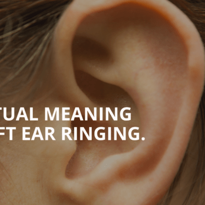 Spiritual meaning of left ear ringing