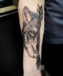 Wolf pack tattoo