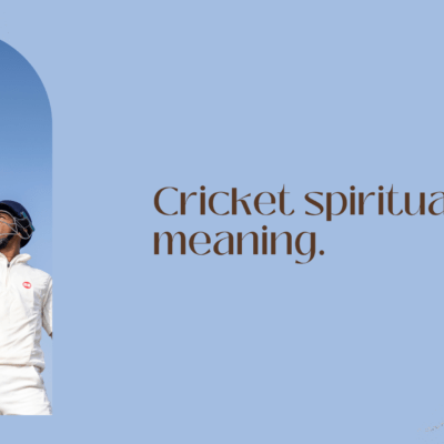 cricket spiritual meaning