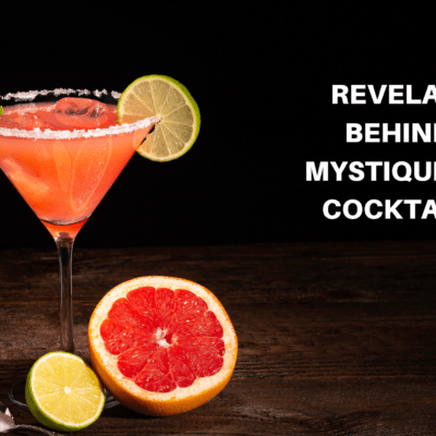 Revelations Behind the Mystique of the Cocktailgod.